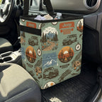 Jeep Adventure Pattern Car Trash Can