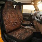 Jeep 85th Anniversary Personalized Car Seat Cover