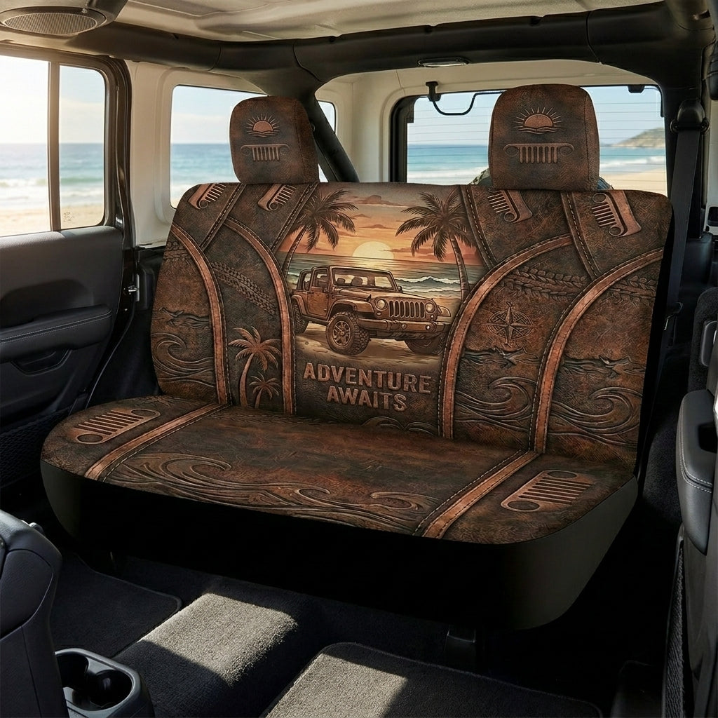 Adventure Awaits Car Seat Cover