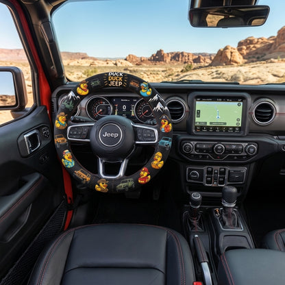 Duck Duck Jeep Steering Wheel Cover