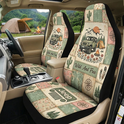 Wild And Free Car Seat Cover