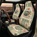 Wild And Free Car Seat Cover