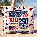 [Free delivery] Route 66 100 Years Anniversary Beach Bag