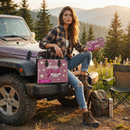 Jeep Girl Daisy Personalized Leather Bag + Free Wallet