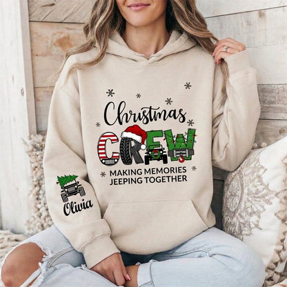 Christmas Crew Personalized Hoodie