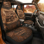 Dirt Road Therapy Car Seat Cover