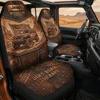 Dirt Road Therapy Car Seat Cover