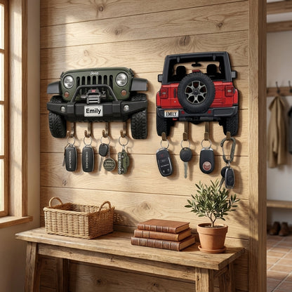 Jeep Personalized Acrylic Key Holder