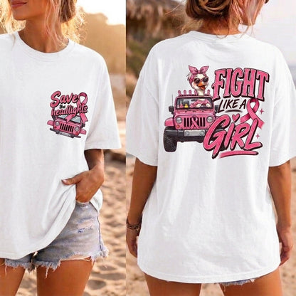Fight Like A Girl T-shirt Hoodie Sweatshirt