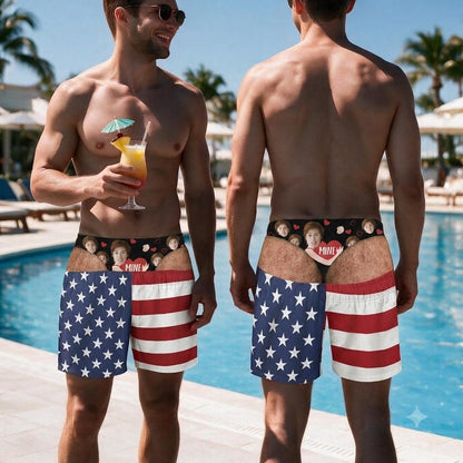 Custom Funny Novelty v2 Beach Shorts