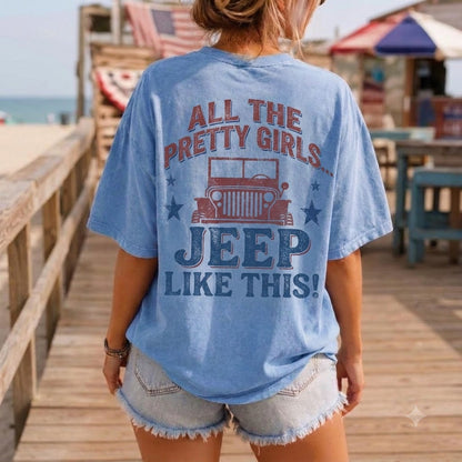Pretty Jeep Girl T-Shirt