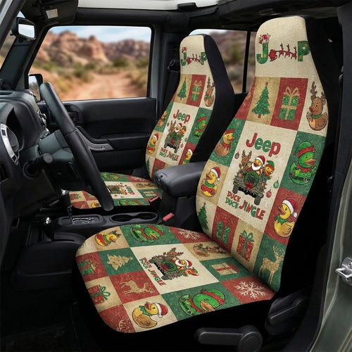 Duck Duck Jingle Car Seat Cover