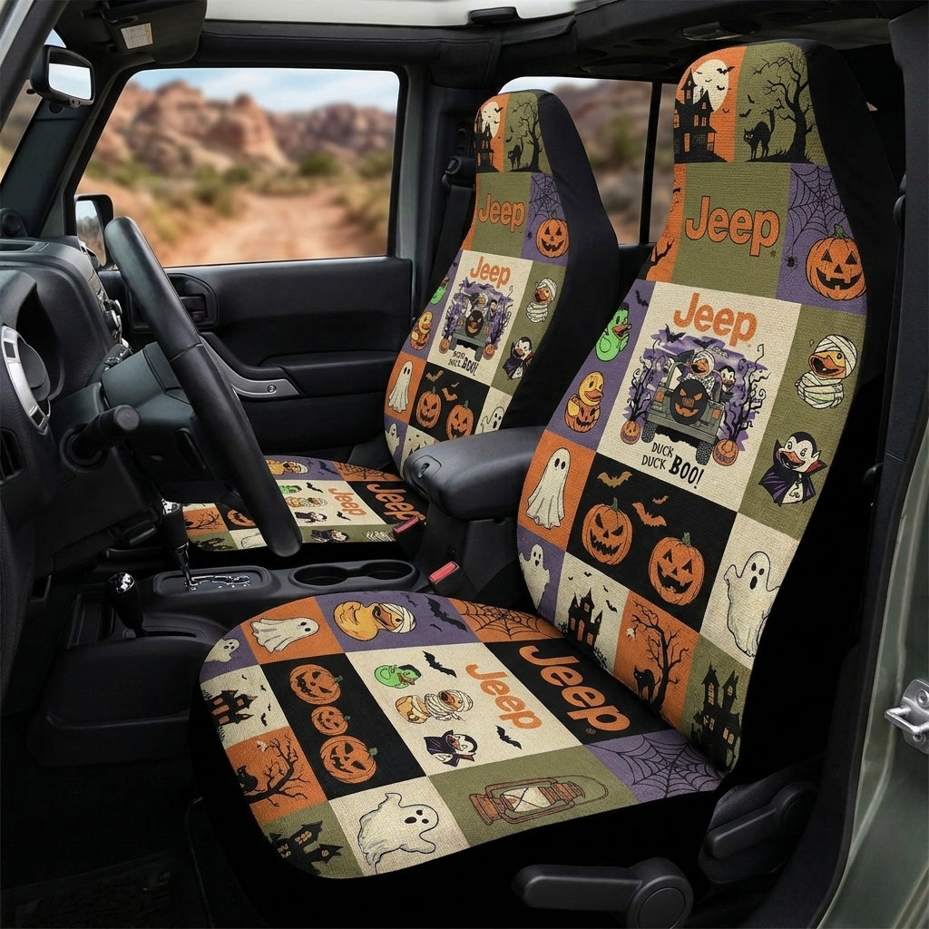 Duck Duck Boo Car Seat Cover
