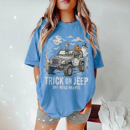 Trick Or Jeep T-Shirt