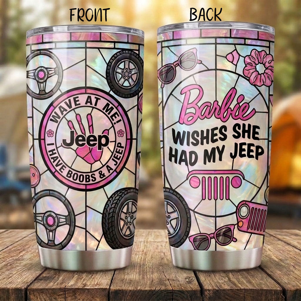 Jeep Barbie 20oz Tumbler