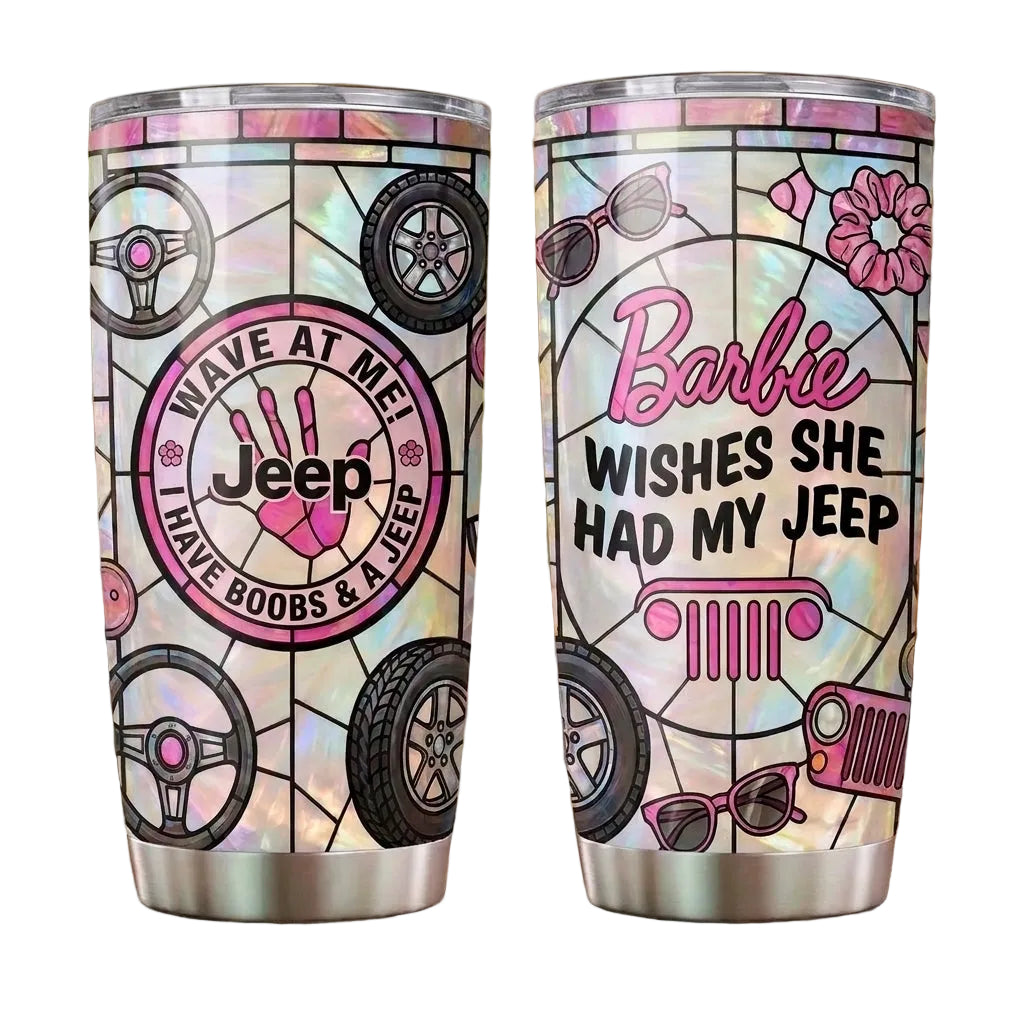 Jeep Barbie 20oz Tumbler
