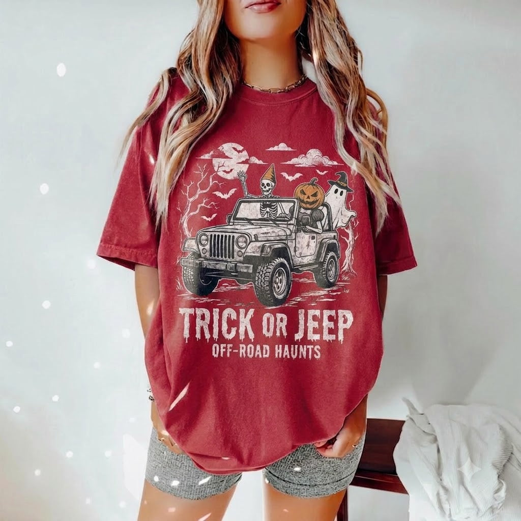 Trick Or Jeep T-Shirt