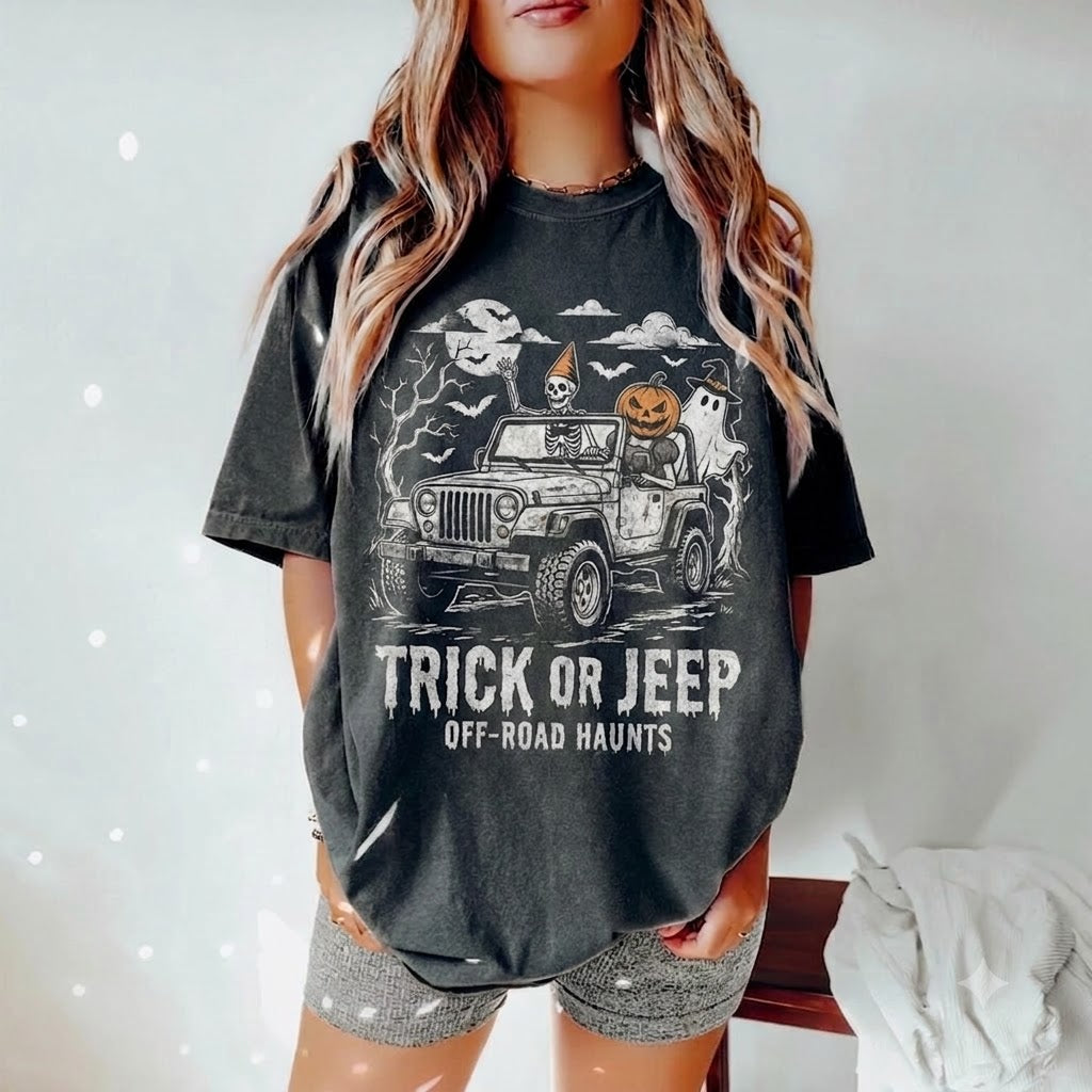 Trick Or Jeep T-Shirt