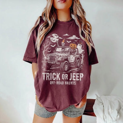 Trick Or Jeep T-Shirt
