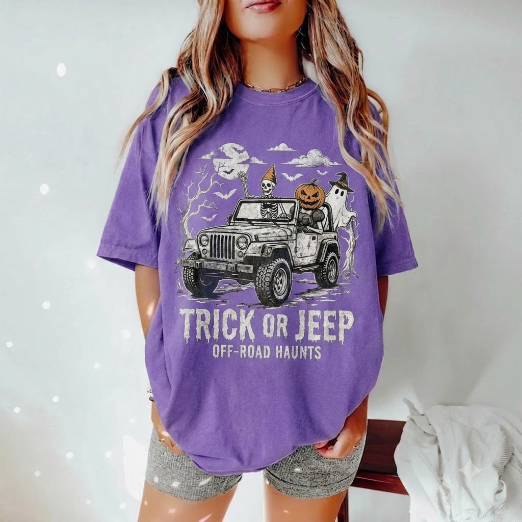 Trick Or Jeep T-Shirt