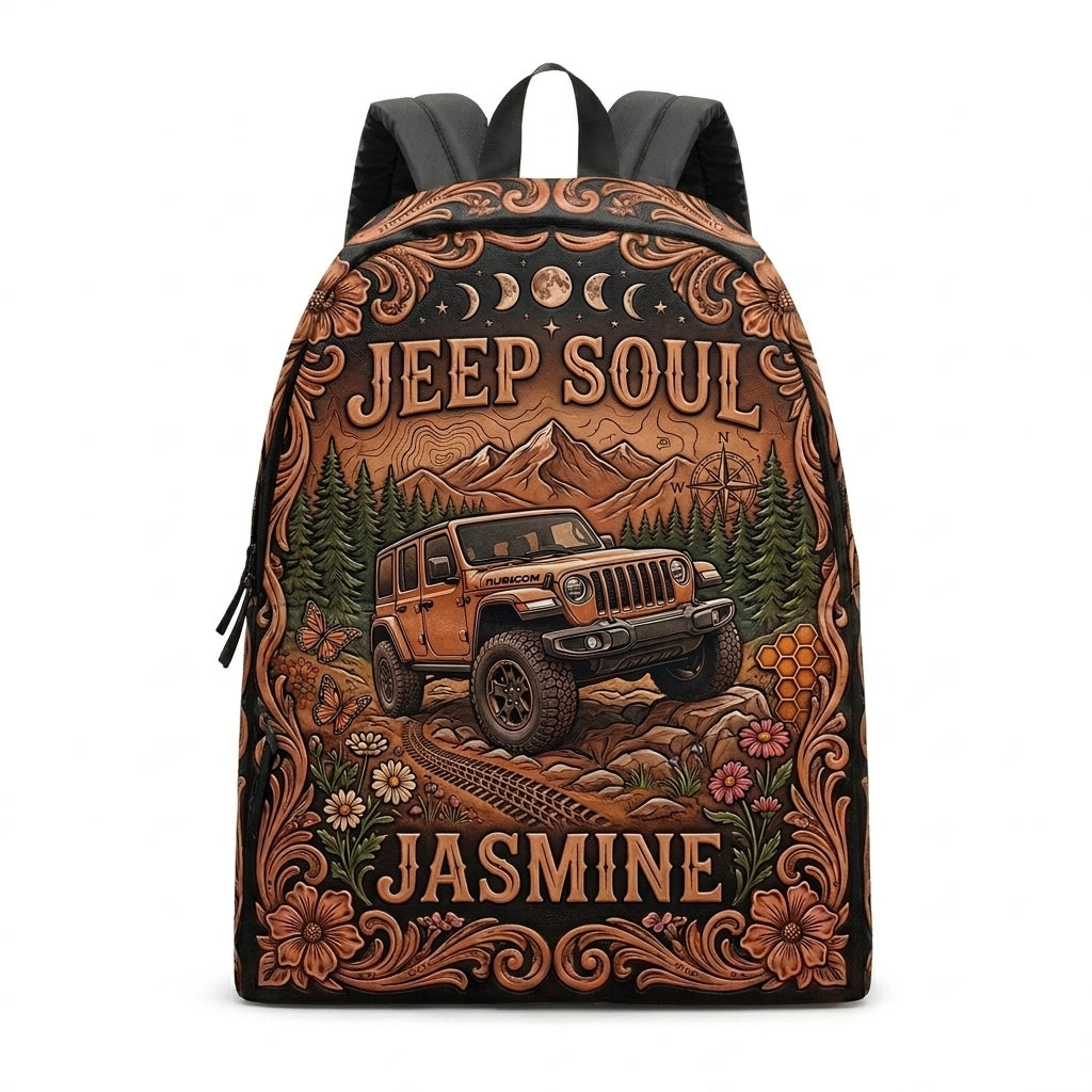 Jeep Soul Personalized Backpack