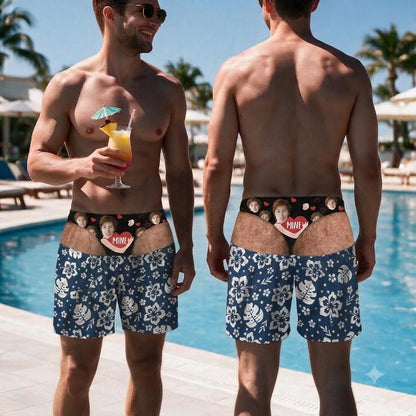 Custom Funny Novelty v2 Beach Shorts