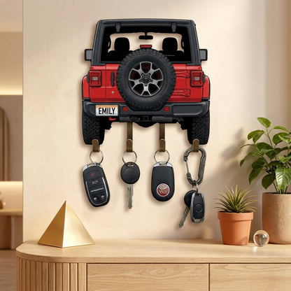 Jeep Personalized Acrylic Key Holder