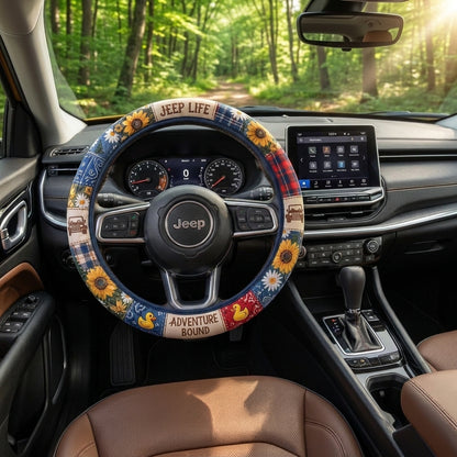 Jeep Life Steering Wheel Cover