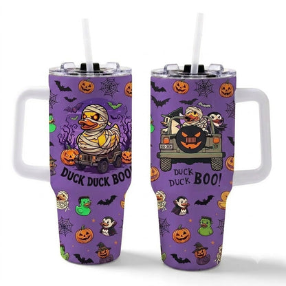 Duck Duck Boo 40oz Tumbler With Handle
