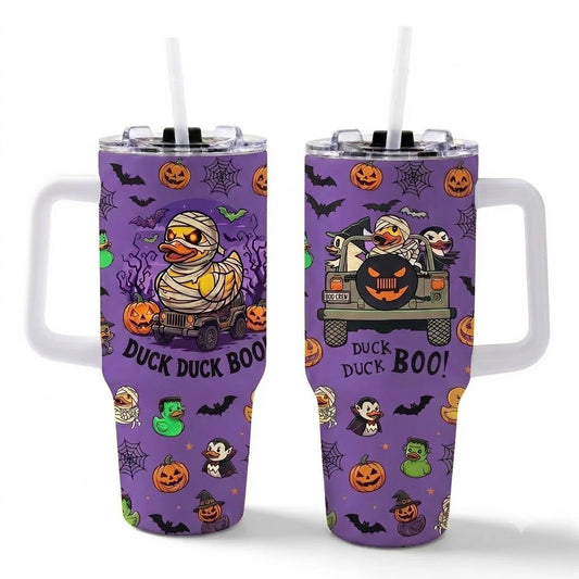 Duck Duck Boo 40oz Tumbler With Handle