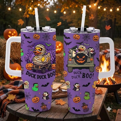 Duck Duck Boo 40oz Tumbler With Handle