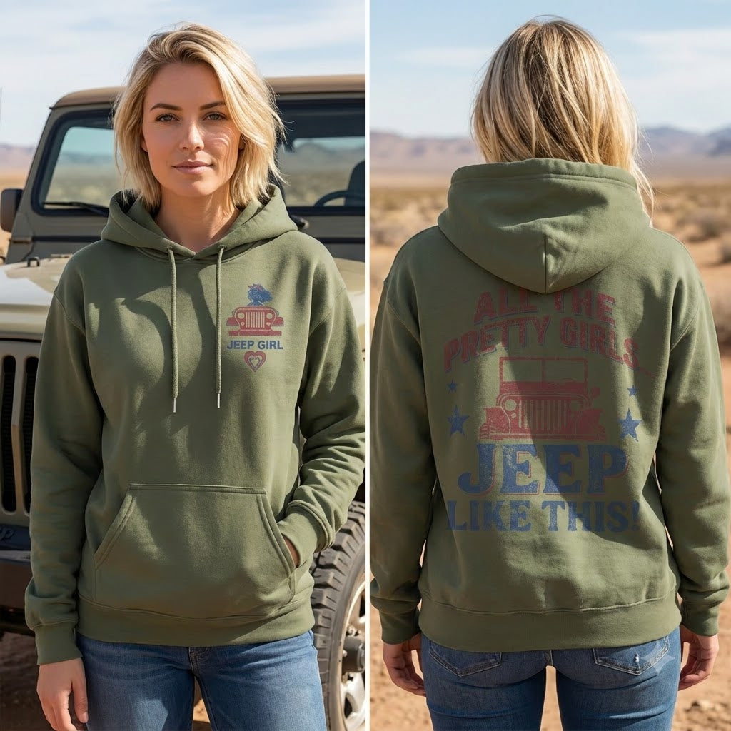 Pretty Jeep Girl T-Shirt