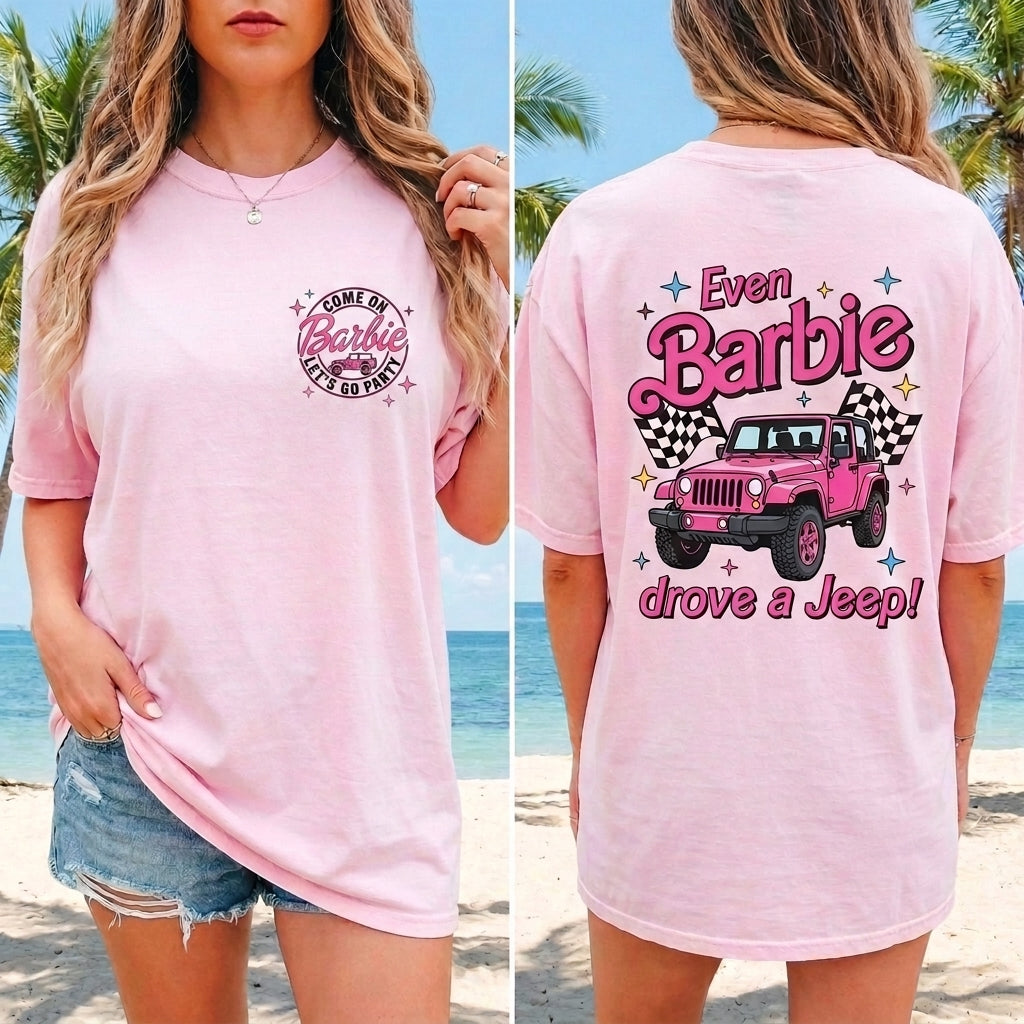 Even Barbie Drove A Jeep T-Shirt