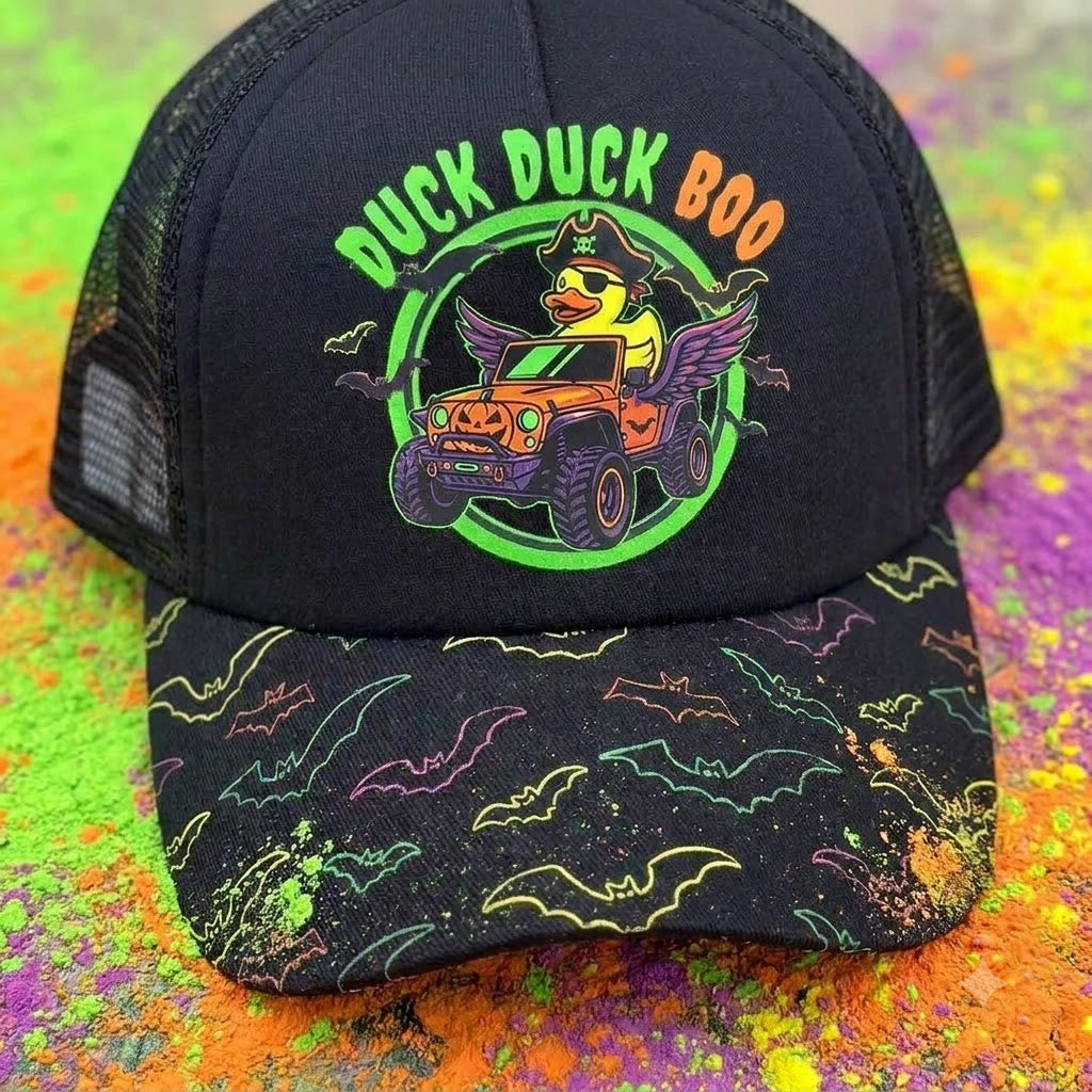 Duck Duck Boo Cap