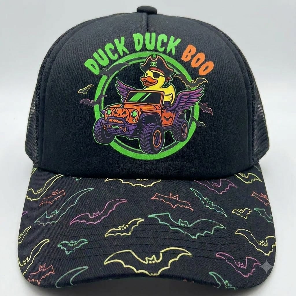 Duck Duck Boo Cap