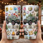 Jeep Life Beautiful Life Personalized Tumbler 20oz