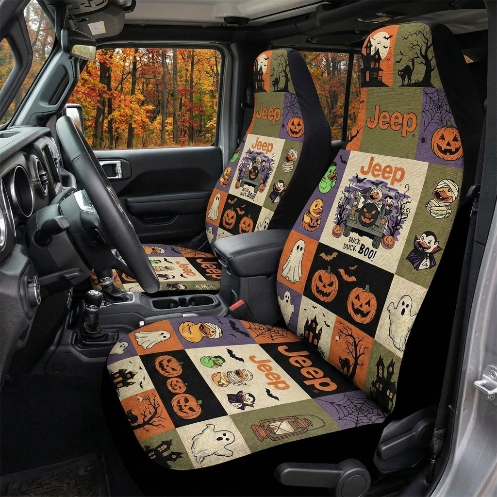Duck Duck Boo Car Seat Cover