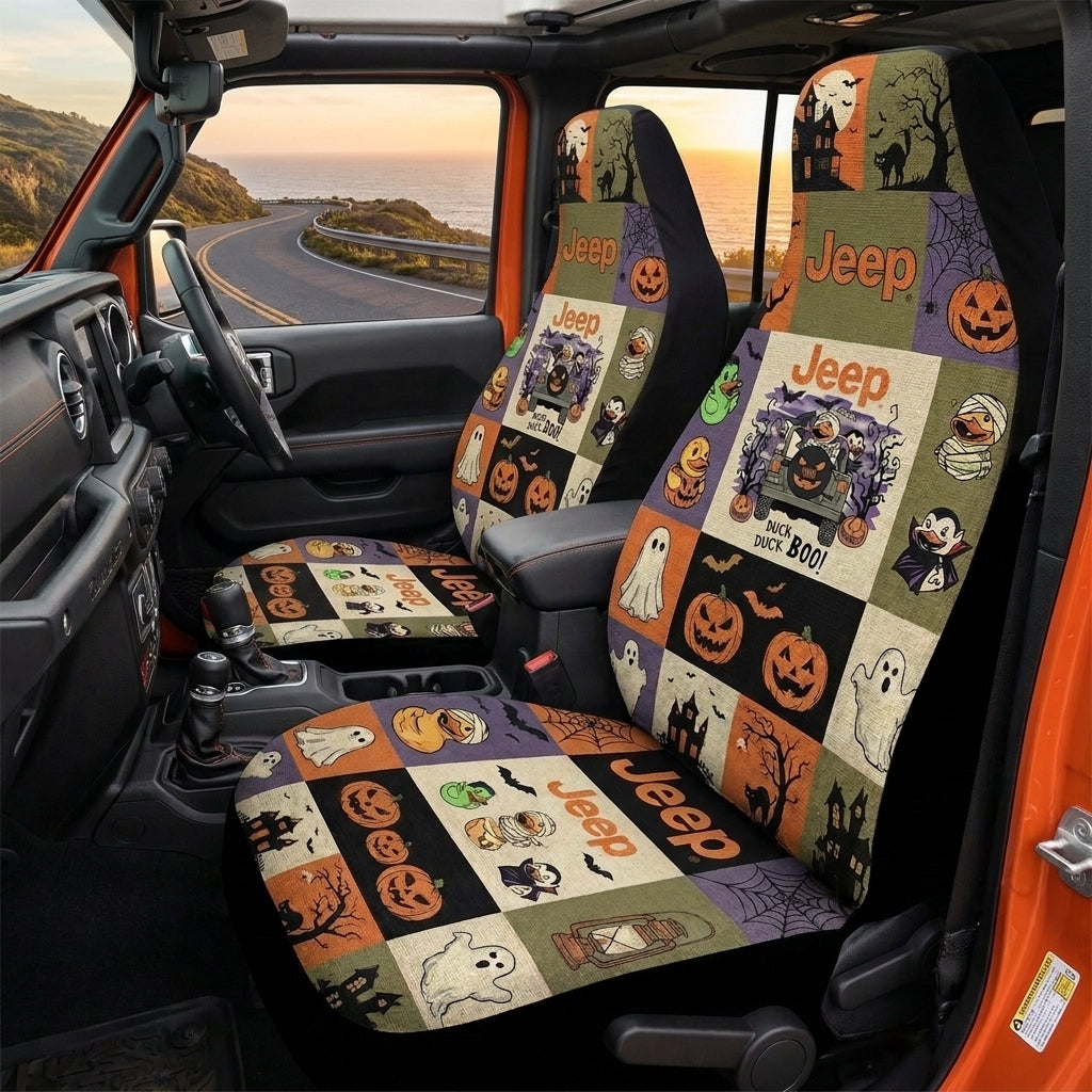 Duck Duck Boo Car Seat Cover