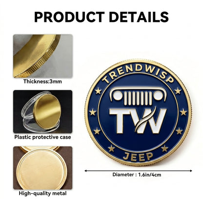 Jeep Adventure Challenge Commemorative Keepsake Coin