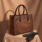 Jeep 85th Anniversary Personalized Leather Bag + Free Leather Wallet