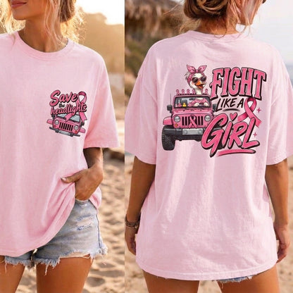 Fight Like A Girl T-shirt Hoodie Sweatshirt