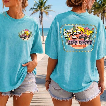 Stucks On Jeep Ducks T-Shirt