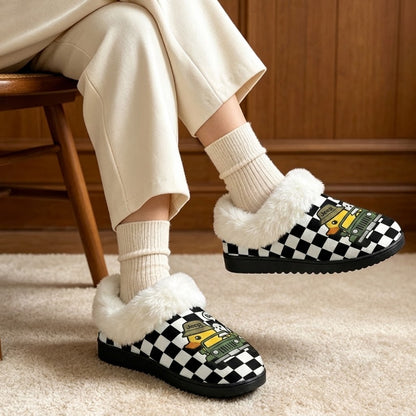 Duck Duck Boo Warm House Slippers