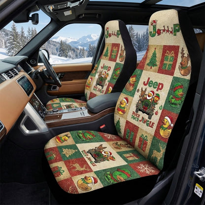 Duck Duck Jingle Car Seat Cover