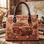 Duck Duck Jeep Personalized Leather Bag + FREE Wallet