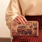Duck Duck Jeep Personalized Leather Bag + FREE Wallet