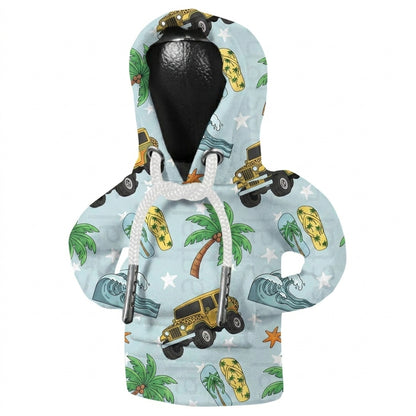Jeep & Beach Automotive Gear Shift Hoodie
