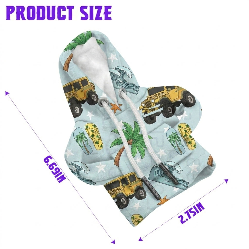 Jeep & Beach Automotive Gear Shift Hoodie