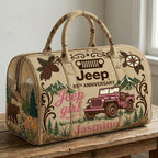 85th Anniversary Jeep Personalized Quilted Pillow Bag