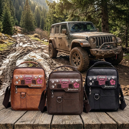 Jeep Paw Personalized Shoulder Bag